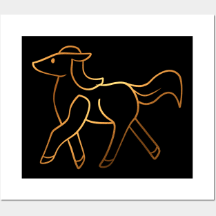 Horse Pattern Posters and Art